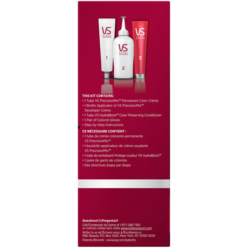 Vidal Sassoon Pro Series London Luxe Hair 6RC Bold Copper Citrine Kit