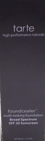 Tarte Babassu Foundcealer Skincare Foundation Broad Spectrum SPF 20 - 8B Porcelain Beige