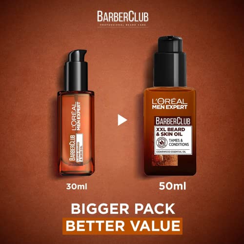 L'Oreal Men Expert Barber Club Long Beard & Skin Oil, 30ml