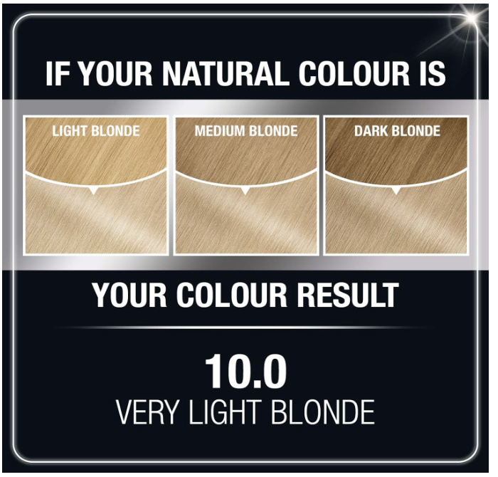 Garnier Olia Oil Powered Permanent Hair Color 10.0 Very Light Blonde