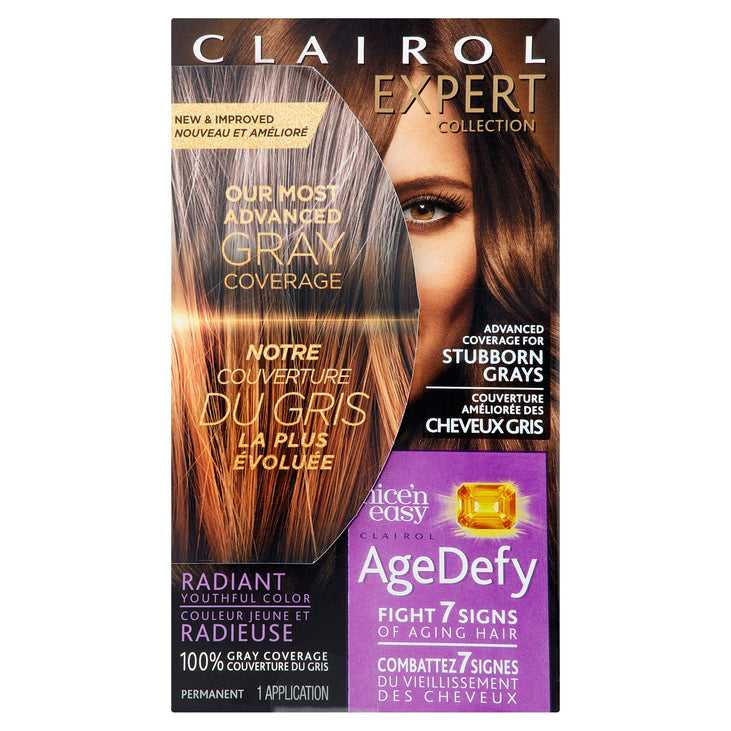 Clairol Expert Collection Age Defy Hair Color, 5G Medium Golden Brown