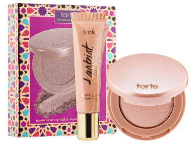 Tarte Limited Edition Overexposed Face Highlighting Duo Set - Tarteist Pro Glow Liquid + Amazonian Clay Highlight