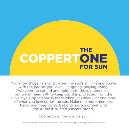 Coppertone Complete Sunscreen Lotion SPF 50, Face and Body Sunscreen, Lightweight, Water Resistant, 7 Fl Oz