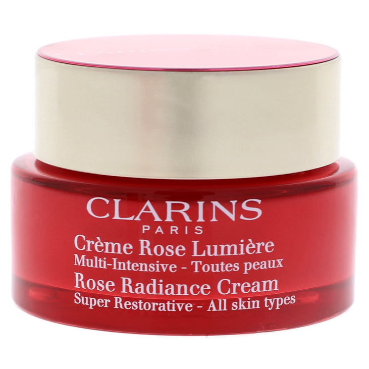 Clarins Rose Radiance Cream Super Restorative for Unisex 1.7 oz Cream