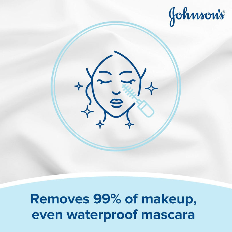 Johnson's Face Care Makeup Be Gone Moisturising Wipes (25)