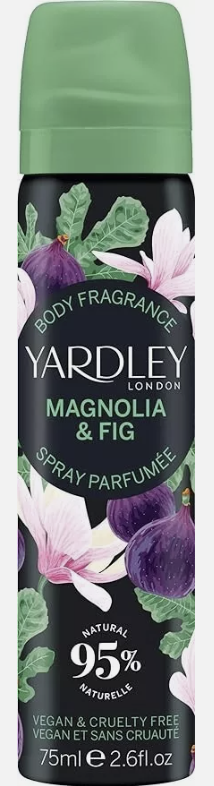 Yardley London Magnolia & Fig Body Spray 75ml