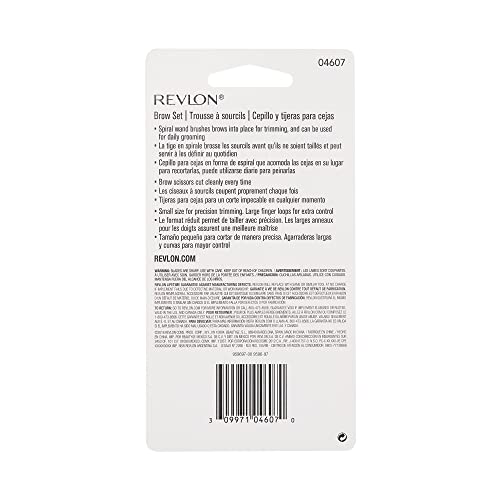 Revlon Brow Shaping Scissors & Brush Set 04607