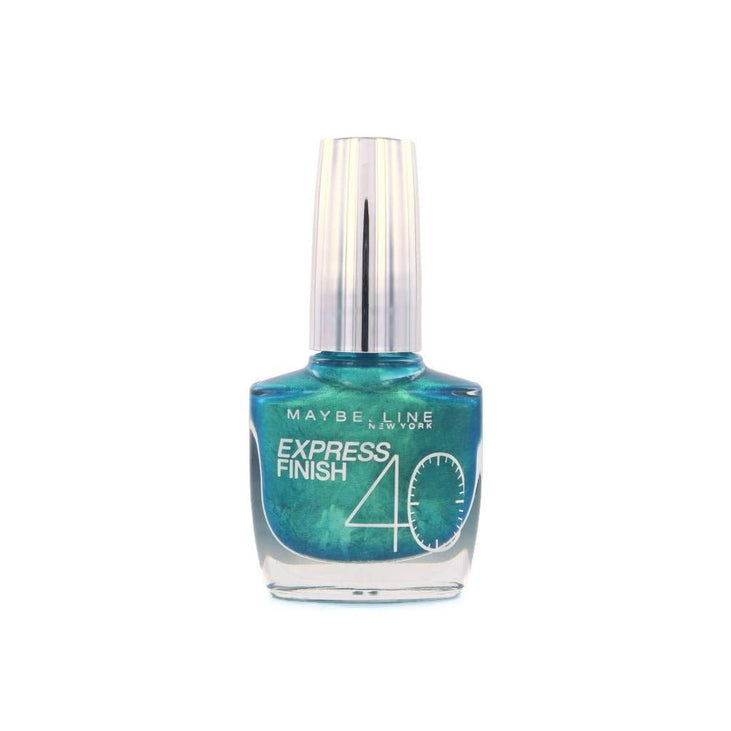 Maybelline Express Finish 40 Nail Varnish 10ml Turquoise Green by Maybelline