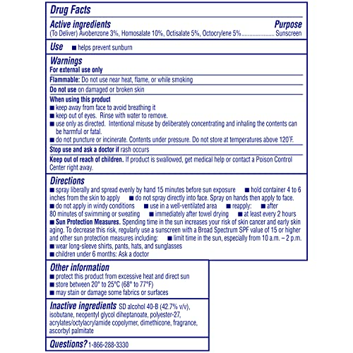 Coppertone Complete Sunscreen Spray, SPF 50 Spray Sunscreen, 5.5 Oz