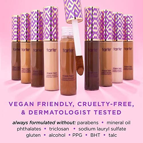 tarte shape tape full-coverage concealer - 53H deep honey (deep skin with warm, peach undertones)