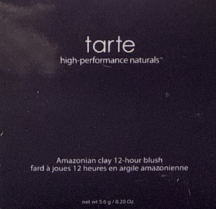 Tarte Amazonian Clay 12 Hour Blush Peaceful