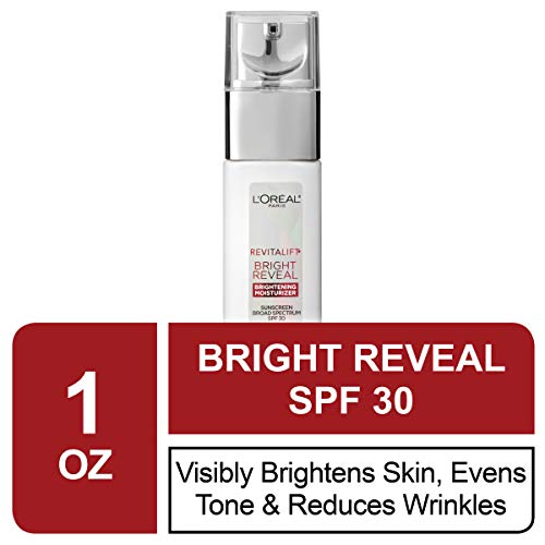 L'Oreal Paris Revitalift Bright Reveal Brightening Moisturizer, SPF 30, 1 fl oz