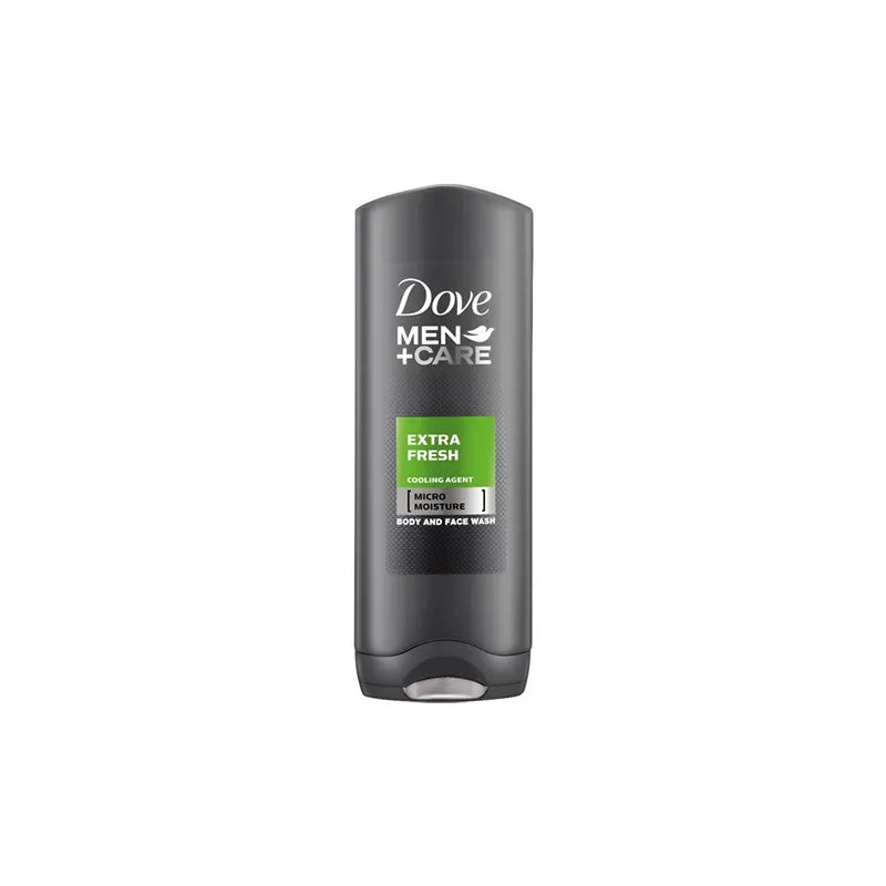 Dove for Men Plus Care Extra Fresh Body and Face Wash 250 ml / 8.45 Fl Oz