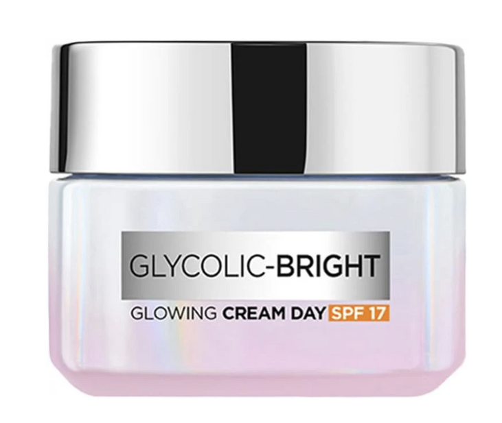 Loreal Paris Glycolic Bright Glowing Day Cream SPF 17, 50ML