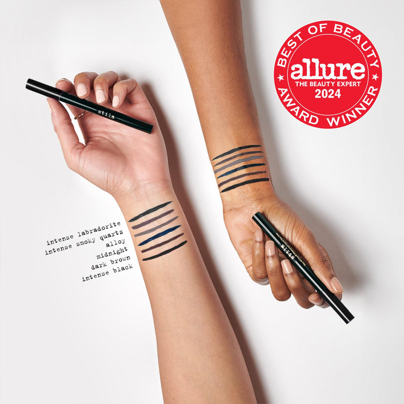 Stila Stay All Day Waterproof Liquid Eyeliner, Alloy, 0.02 Oz