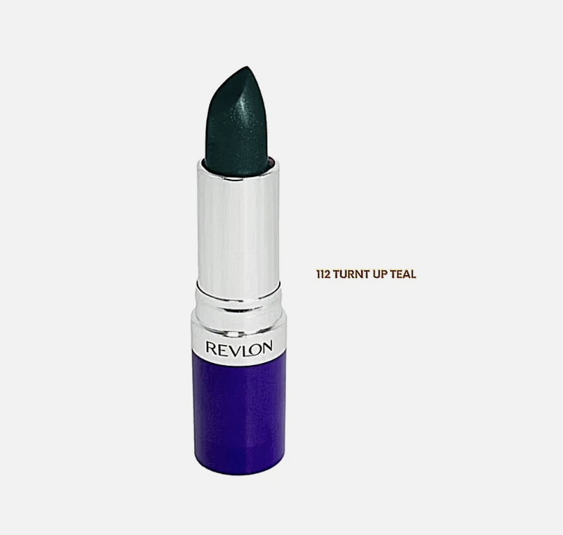 Revlon Electric Shock Lipstick 112 Turnt Up Teal