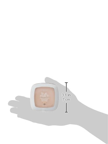 L'Oreal Paris True Match Super Blendable Oil Free Makeup Powder, Light Ivory, 0.33 oz