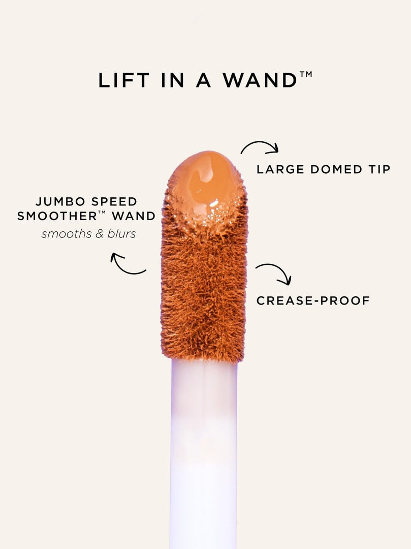 tarte shape tape full-coverage concealer - 47H tan-deep honey (tan to deep skin with warm, peach undertones)