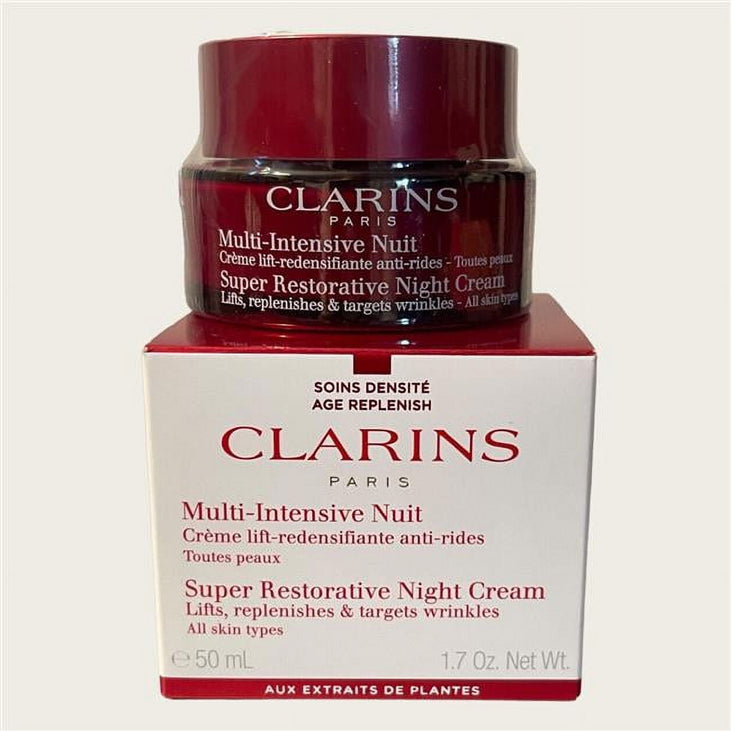 Clarins CLSURECR3B 1.7 oz Super Restorative Night Cream for Unisex