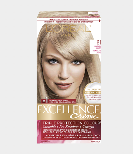 LOREAL EXCELLENCE HAIR COLOR - LIGHT ASH BLONDE #B1