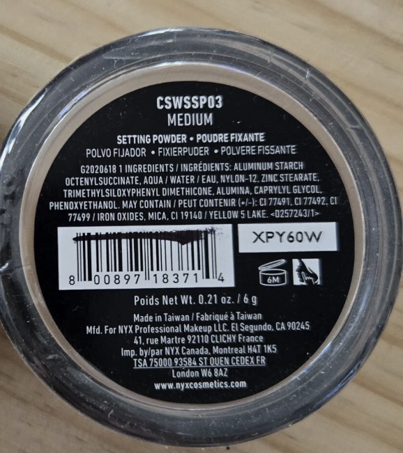 NYX PROFESSIONAL MAKEUP Can't Stop Won't Stop Loose Setting Powder - Medium
