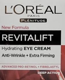 L'oreal Revitalift Hydrating Eye Cream 0.5 Oz