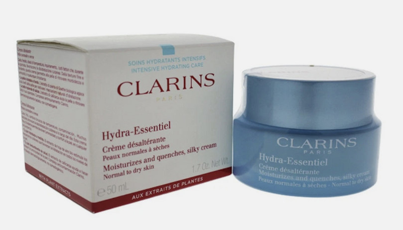 Clarins Hydra-Essentiel Silky Cream Normal to Dry Skin 1.7 Oz ($48 Value)