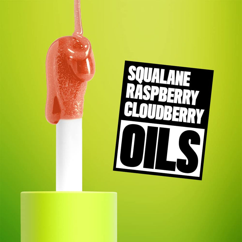 NYX Professional Makeup Fat Oil Lip Drip Hydrating Lip Gloss, Follow Back