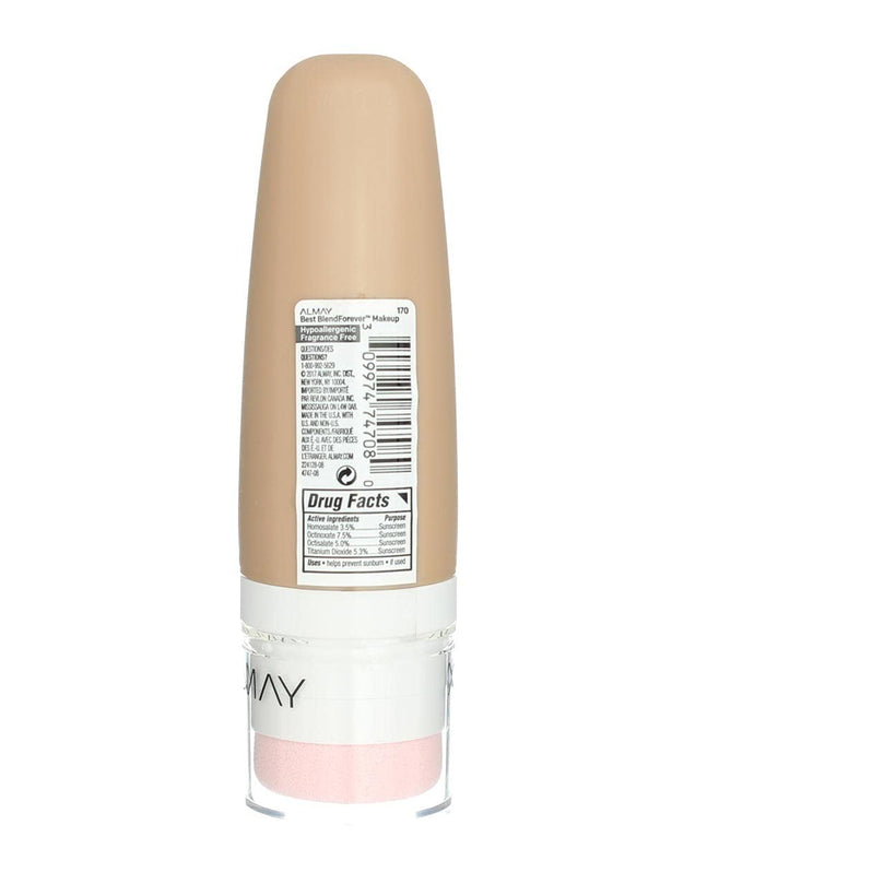Almay Best Blend Forever Makeup, True Beige, 1 fl oz