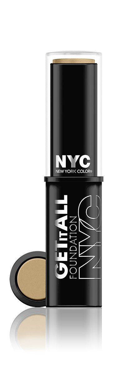 N.Y.C. New York Color Get It All Foundation, Nude, 0.24 Ounce
