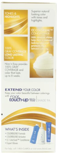 Clairol Nice 'n Easy Permanent Color, Natural Light Ash Blonde 1 ea