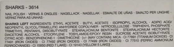 NARS Pierre Hardy Nail Polish - Sharks Left