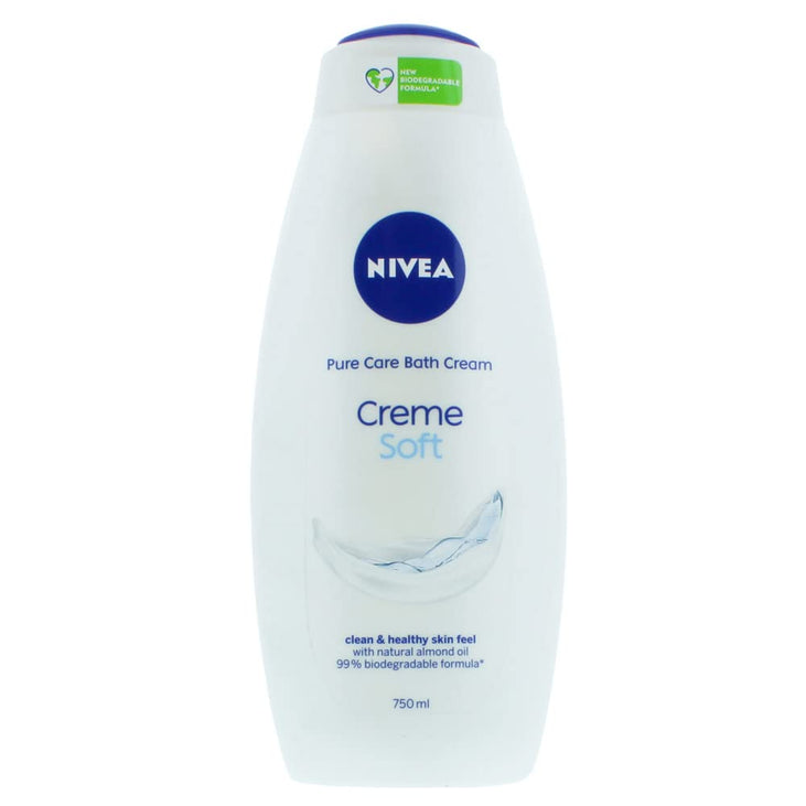 NIVEA 750ML BATH CREME SOFT