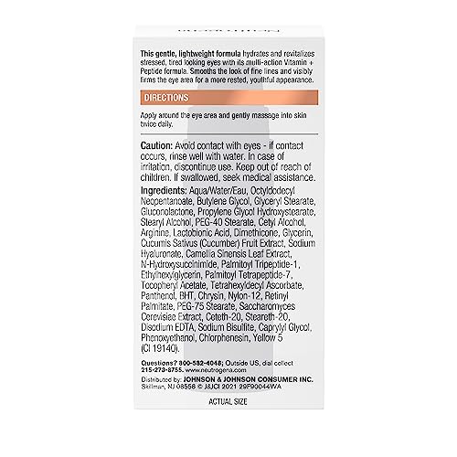 Neutrogena Rapid Firming Peptide Multi Action Eye Cream, 0.5 fl. oz