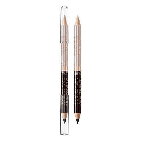 COVERGIRL truNaked Waterproof Eyeliner Duo Cashmere/Espresso, .03 oz
