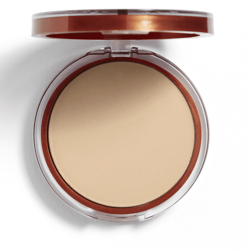 COVERGIRL Clean Pressed Powder, 125 Buff Beige, 0.39 oz, Lasting Setting Powder, Shine-Free Formula