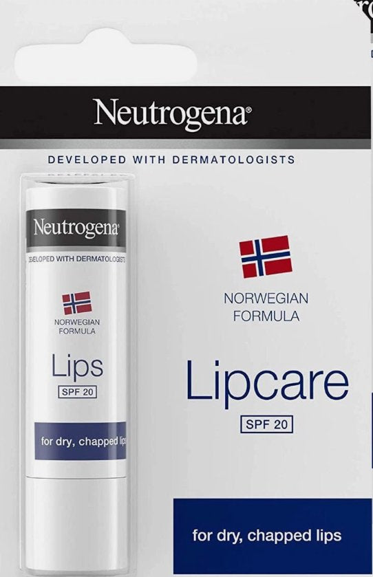Neutrogena Norwegian Formula Lip Balm SPF 20 4.8g (Pack of 3)