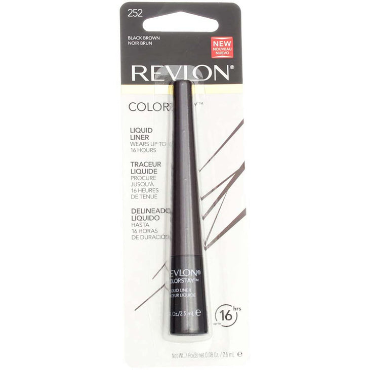 Revlon Colorstay Liquid Liner 252 Black Brown 0.08 Fl Oz