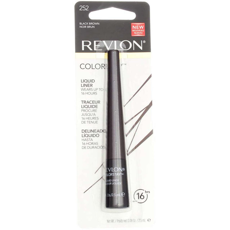Revlon Colorstay Liquid Liner 252 Black Brown 0.08 Fl Oz