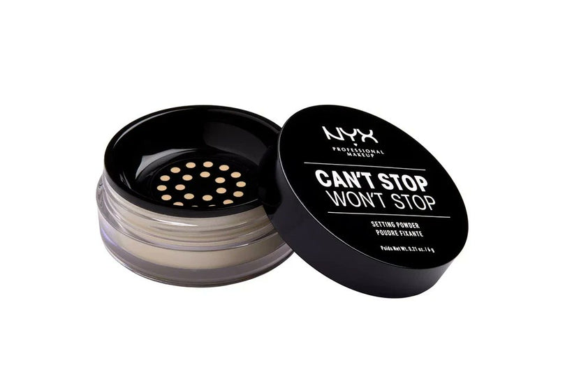 NYX PROFESSIONAL MAKEUP Can't Stop Won't Stop Loose Setting Powder - Light Medium (0.21 oz)