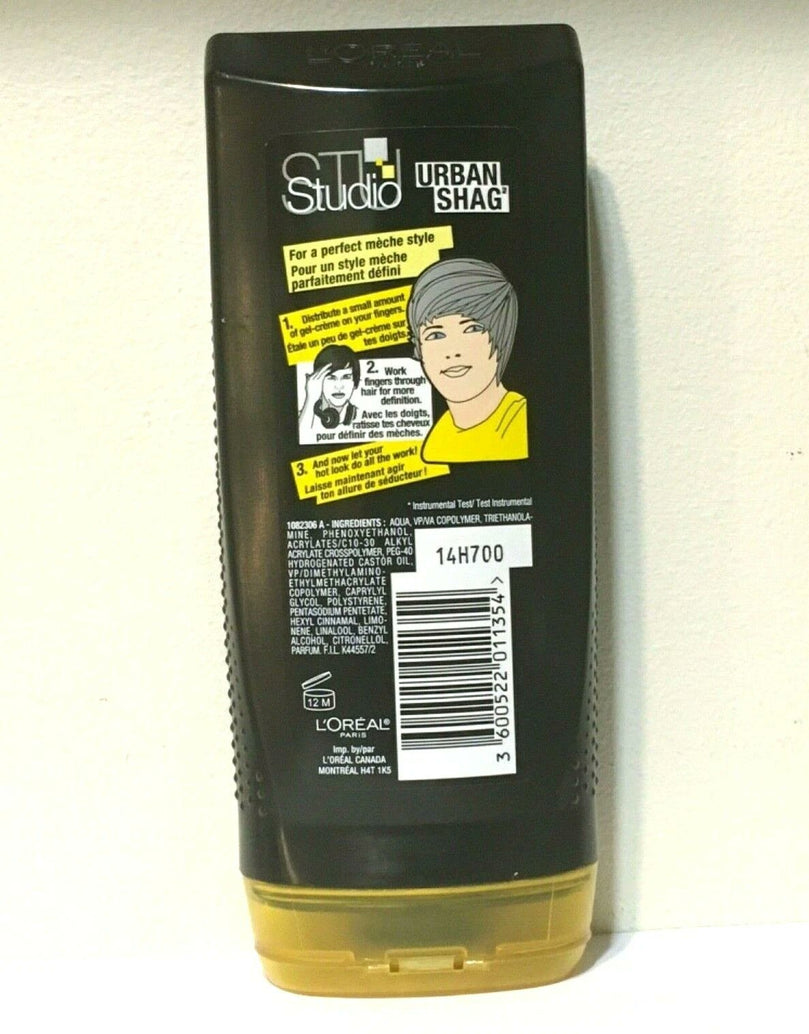 Loreal Studio Urban Shag Definition Gel Creme 24H Extra Strong Hold 200 ml