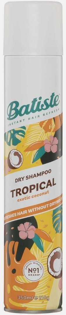 Batiste Dry Shampoo Tropical Coconut Instant Hair Refresh 350mL