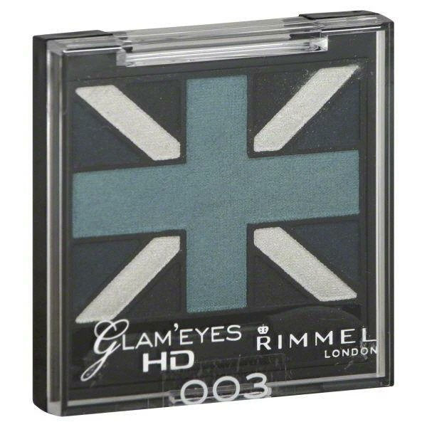 Rimmel Glam Eyes HD Quad EyeShadow 003 Royal Blue