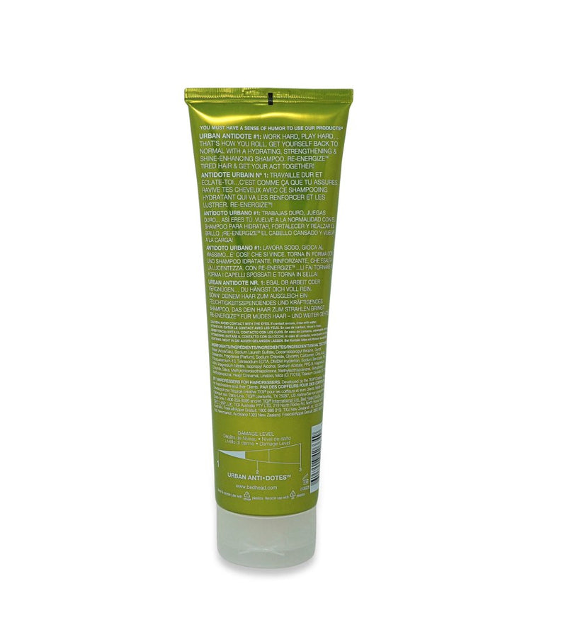 Tigi Bed Head Urban Antidotes Re-Energize Shampoo 8.45 Oz