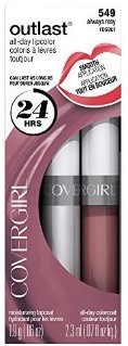Covergirl Outlast All-Day Lip Color 549 Always Rosy