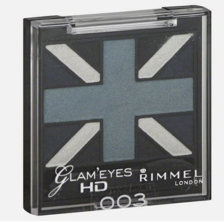 Rimmel Glam Eyes HD Quad EyeShadow 003 Royal Blue