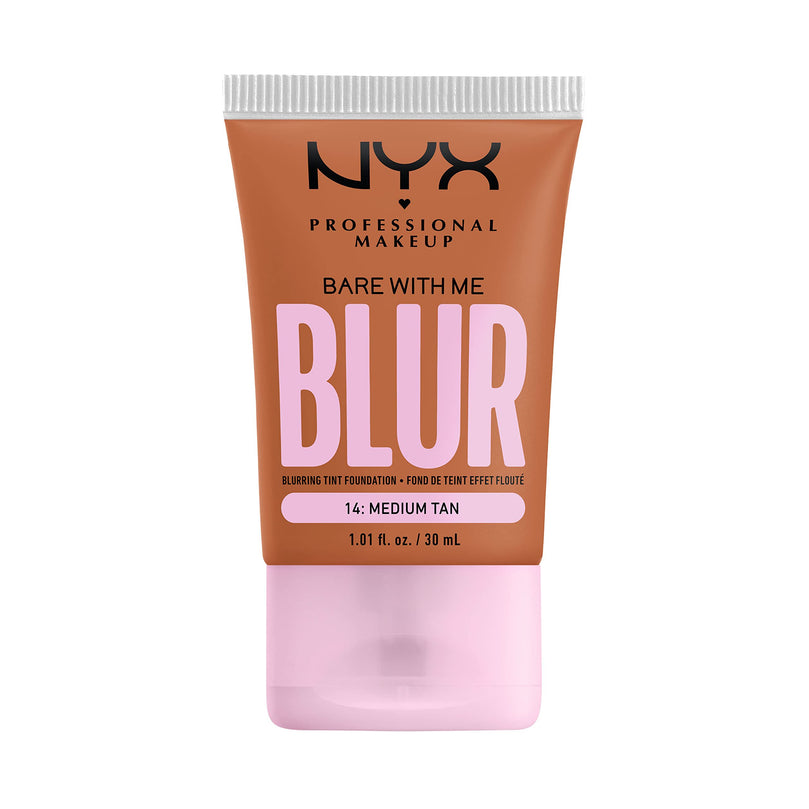 NYX Bare With Me Blur Skin Tint Foundation - 14 Medium Tan (30ml)
