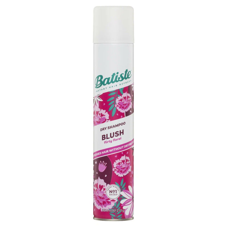 Batiste Dry Shampoo Blush Flirty Floral Instant Hair Refresh 350 ML (Pack of 2)