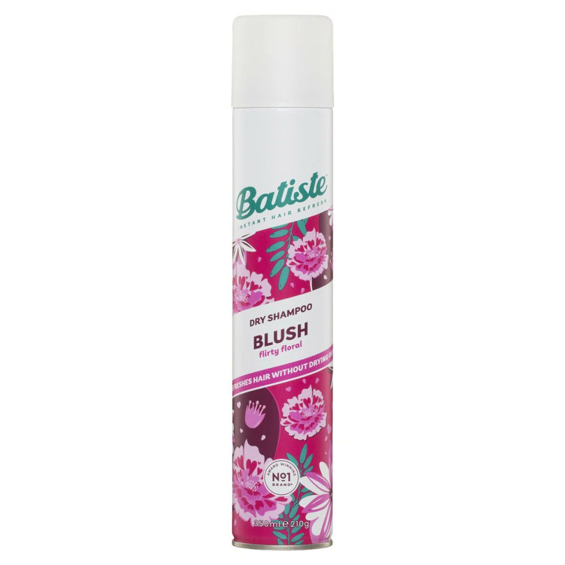 Batiste Dry Shampoo Blush Flirty Floral Instant Hair Refresh 350 ML (Pack of 2)