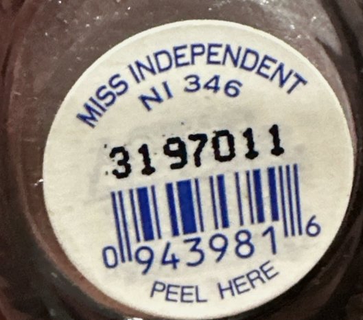 Nicole by OPI Nail Lacquer NI346 Miss Independent 0.5 fl oz | Professional Nail Polish